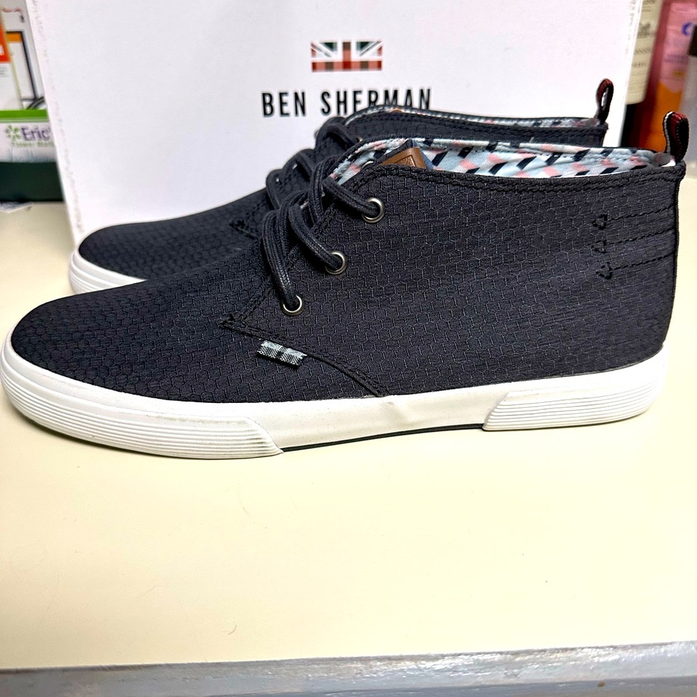 Ben Sherman Mens Bristol Chukka Lifestyle Sneakers Shoes BNM00160-BNY1 Size 9